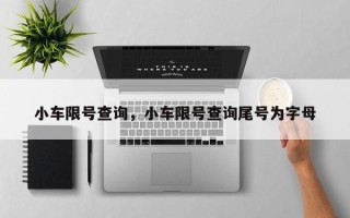 小车限号查询，小车限号查询尾号为字母