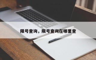 限号查询，限号查询在哪里查