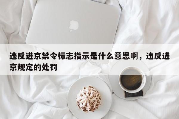 违反进京禁令标志指示是什么意思啊，违反进京规定的处罚-第1张图片-瓜子生活资讯-提供便民生活资讯信息的网站